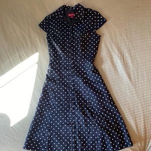 MIDI length Navy Blue dress